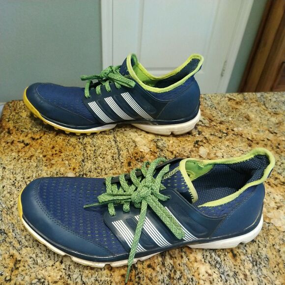 Adidas Mens Climacool Q44599 Blue Running Shoes Sneakers Size 11 - Picture 1 of 12